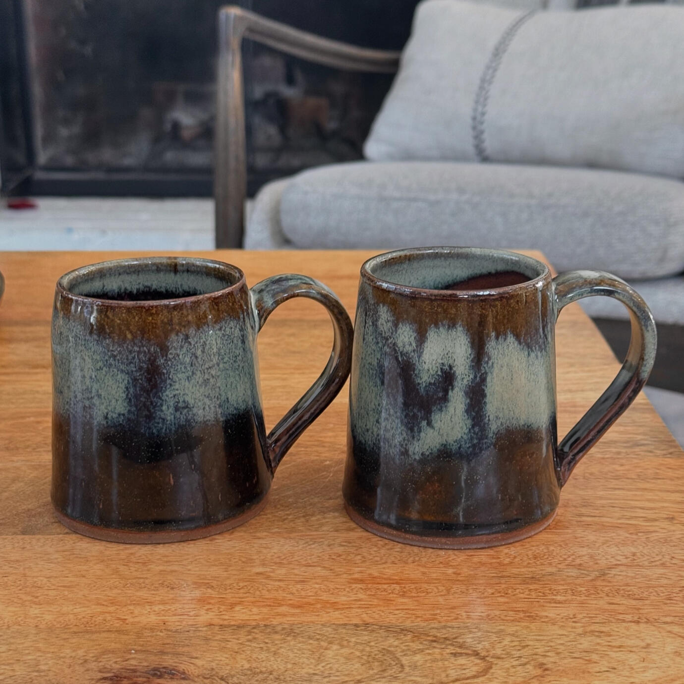 Mugs in Amber and Nuka