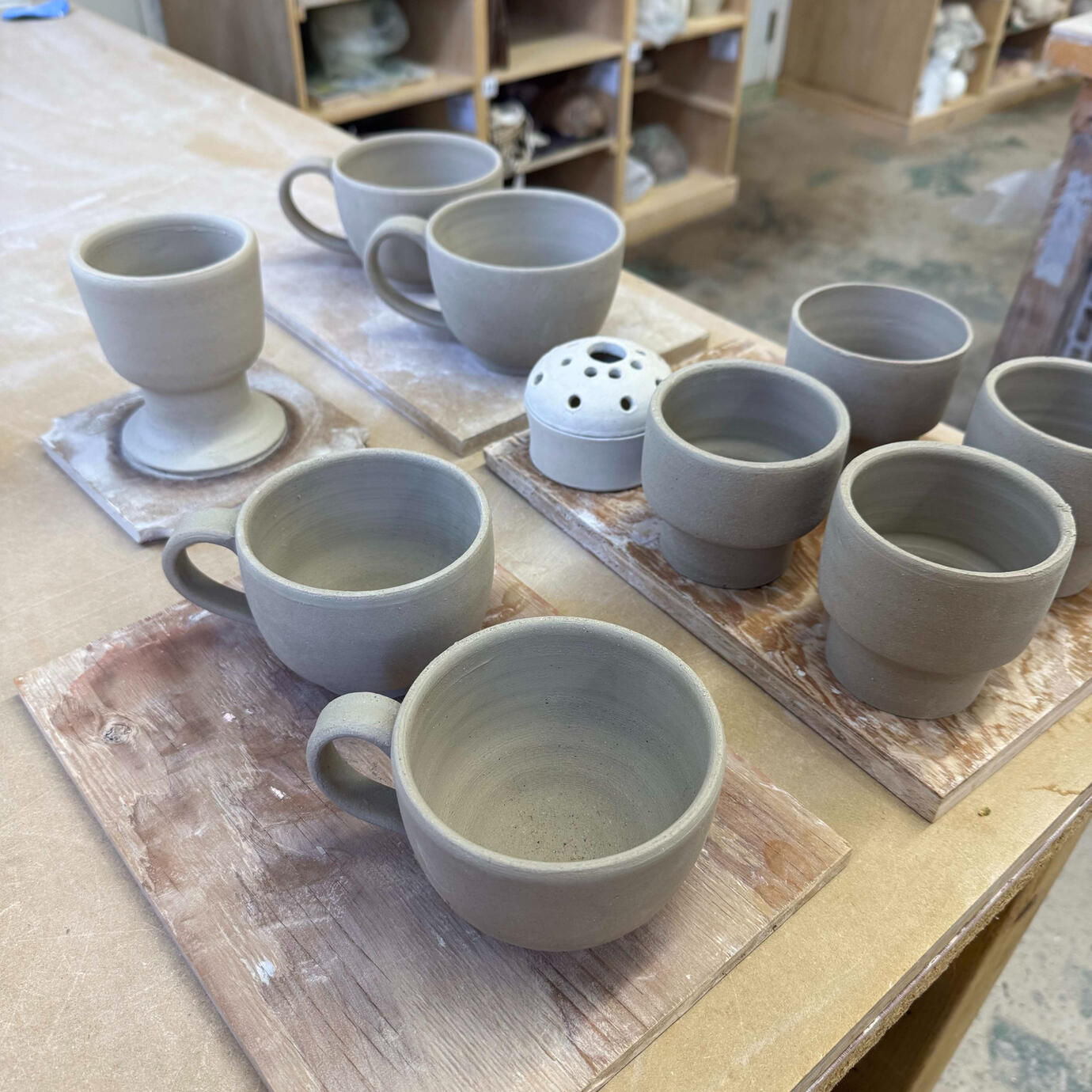 Mugs in Progress